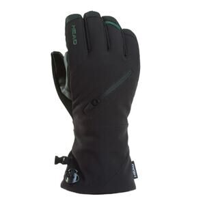 Head Unisex Black Ski Gloves w/ DuPont Sorona Insulation and Zipper Pocket NWT